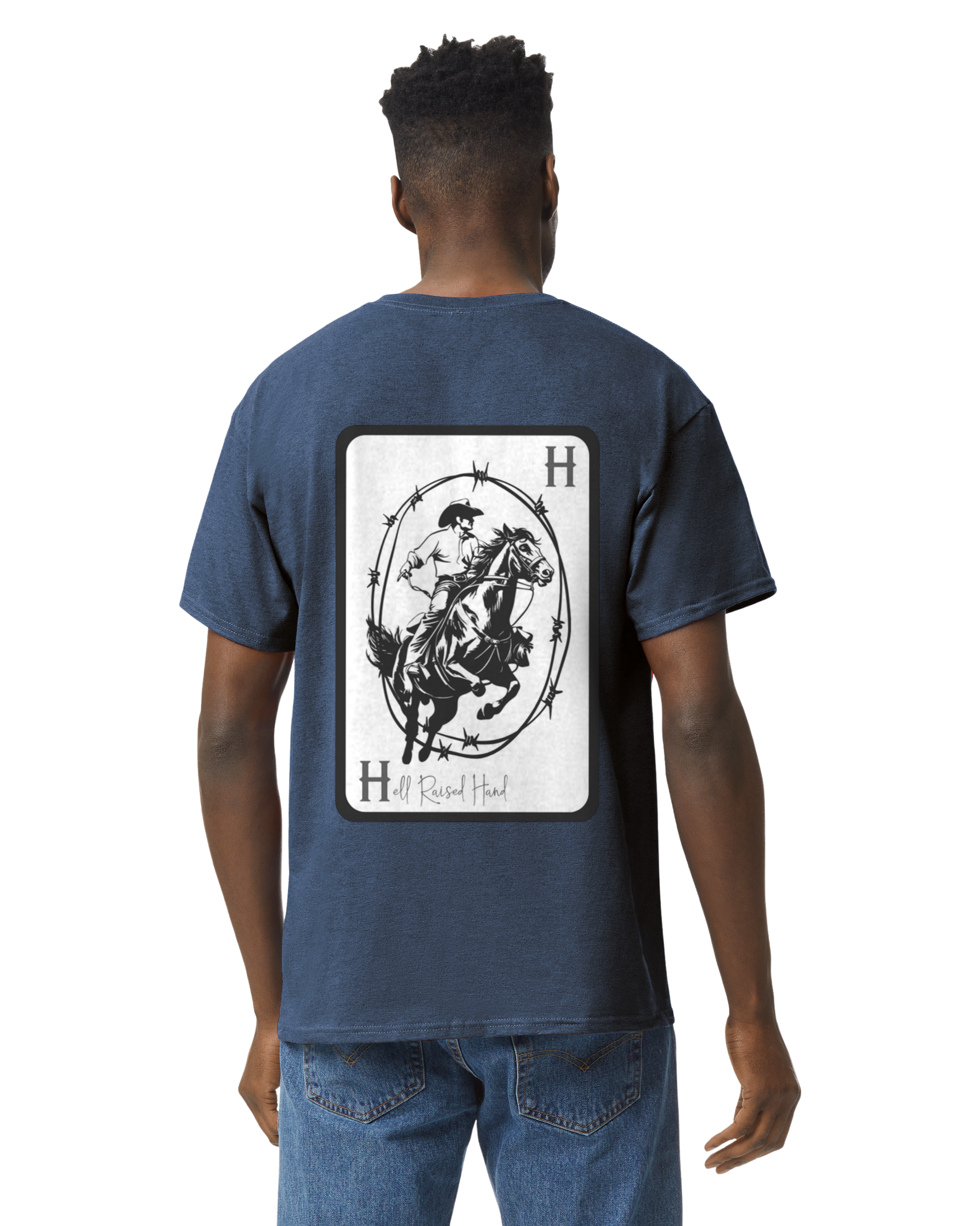 H Card Tshirt – HellRaisedHand