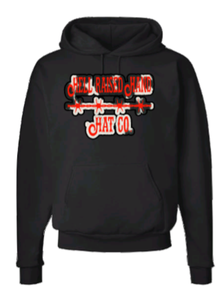 Cowprint Hell Raised Hoodies