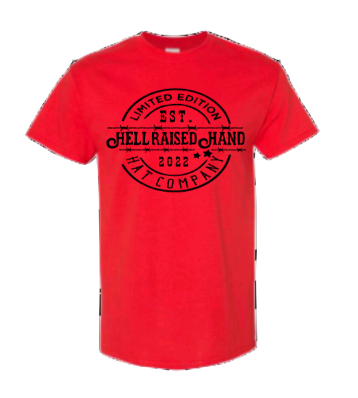 LIMITED Hell Raised Hat Company Tshirt